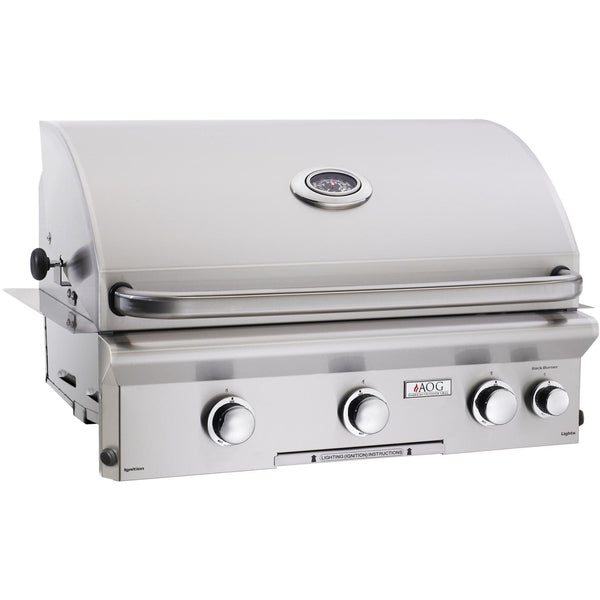 American Outdoor Grill 30" L-Series 3-Burner Built-In Liquid Propane Grill with Rotisserie (30PBL)