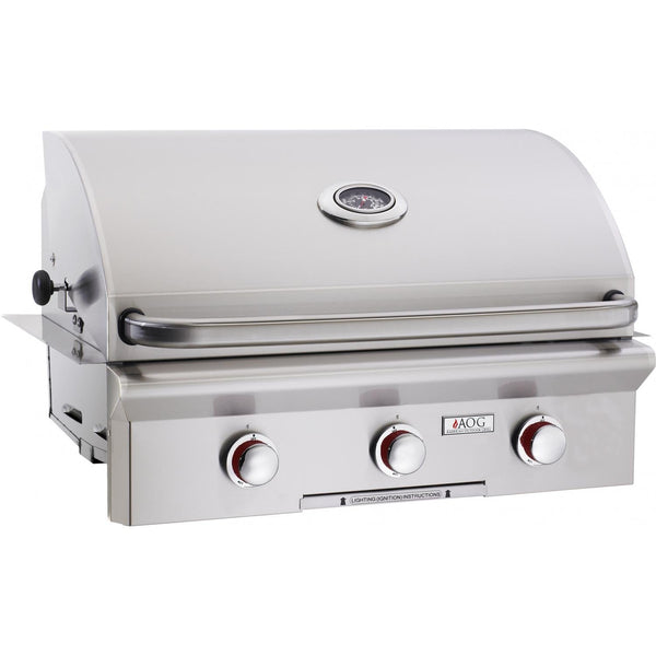 American Outdoor Grill 30" T-Series 3-Burner Built-In Propane Gas Grill (30PBT-00SP)