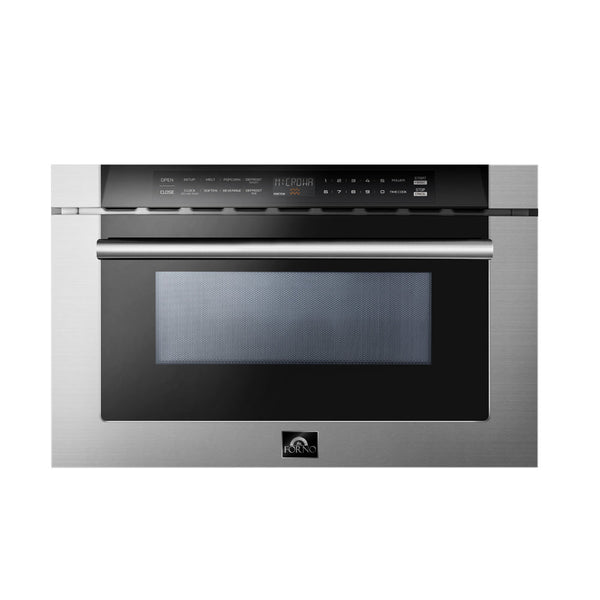 Forno 24" 1.2 cu. ft. Microwave Drawer in Stainless Steel (FMWDR3000-24)
