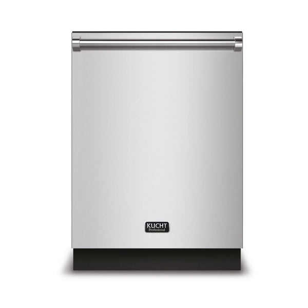 Kucht Professional 24 in. Top Control Dishwasher in Stainless Steel with Stainless Steel Tub and Multiple Filter System (K6502D)