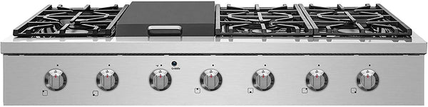 NXR 48” Cooktop with Griddle - 6 Sealed Burners Sealed Burners in Stainless Steel (SCT4811)