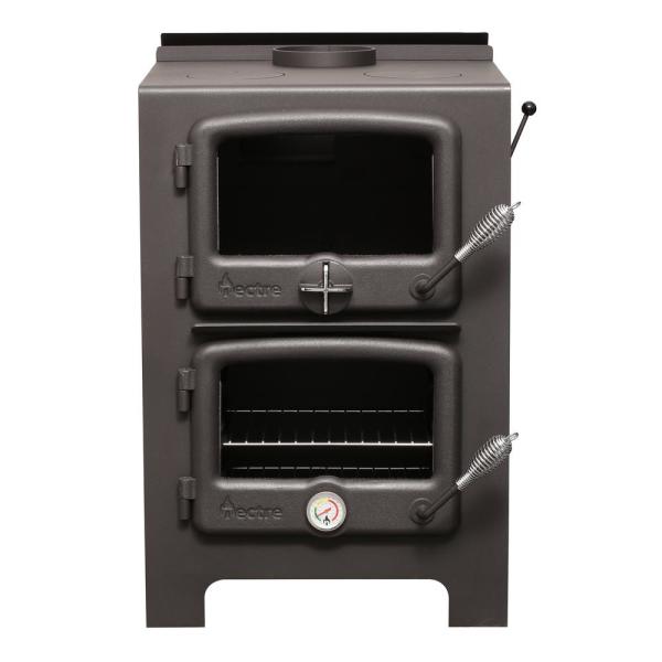 Nectre Wood Burning Heater/Oven with Cook Top and 35,000 BTU (N350)