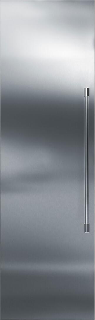 Perlick 24" Built-In Upright Counter Depth Freezer Set with Door Panel in Stainless Steel, Toe Kick, and Pro Handle