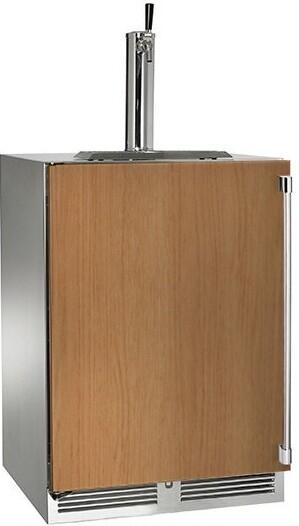 Perlick 24" Signature Series Outdoor Beer Dispenser with 5.2 cu. ft. Capacity, Panel Ready (HP24TO-4-2L-1 & HP24TO-4-2R-1)