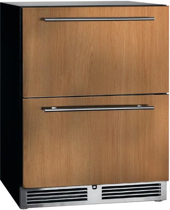 Perlick C Series 24" Built-In Counter Depth Drawer Refrigerator with 5.2 cu. ft. Capacity, Panel Ready (HC24RB-4-6)