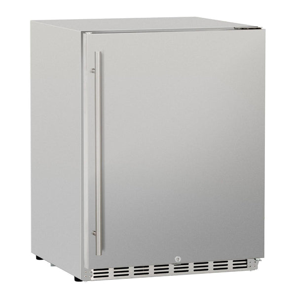 Summerset 24" 5.3 Cu. Ft. Deluxe Right Hinge Outdoor Rated Compact Refrigerator (SSRFR-24D)