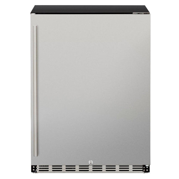 Summerset 24" 5.3 Cu. Ft. Right Hinge Outdoor Rated Compact Refrigerator (SSRFR-24S)