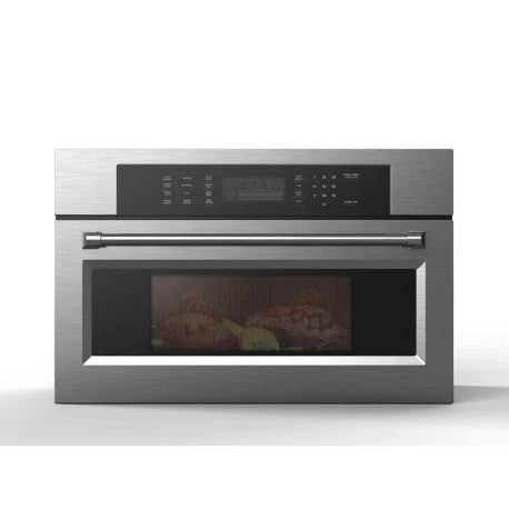 Kucht 30" 1.6 cu. ft. Built-in Microwave Wall Oven with Air Fryer and Convection Cooking (KM30C)