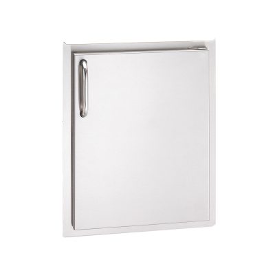 American Outdoor Grill 14" x 20" Right Door Hinge Single Access Door with Tubular Stainless Steel Handles and Double Wall Construction (14-20-SS DR)