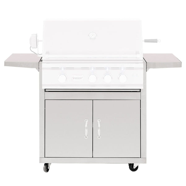 Summerset 32" Gas Grill Cart For TRL Gas Grills in Stainless Steel  (CART-TRL32)