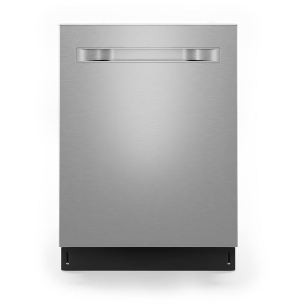 Midea 24" Top Control Smart Built-In Dishwasher WiFi Enabled with 6 Wash Cycles 45 dBA in Stainless Steel (MDT24P4AST)