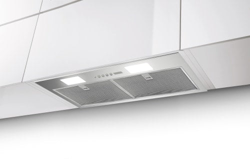 Faber 28" Smart Under Cabinet Insert Convertible Range Hood with 240 CFM Class Blower in Stainless Steel (INSP28SS240)