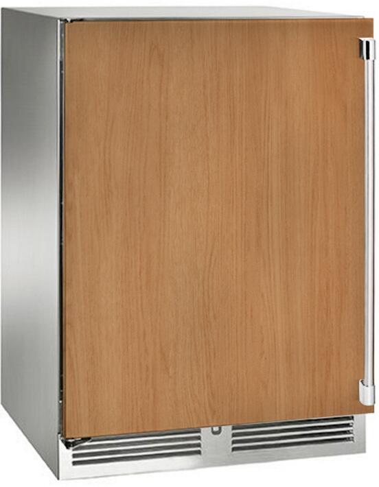 Perlick Signature Series 24" Outdoor Built-In Counter Depth Compact Refrigerator with 5.2 cu. ft. Capacity, Panel Ready (HP24RO-4-2L & HP24RO-4-2R)